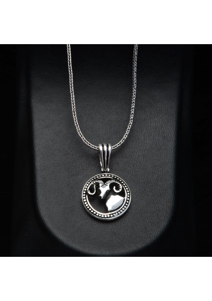 592 Koç Burcu Gümüş Kolye fiyatları