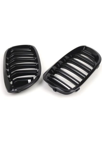 Parlak Siyah Çift Çizgi Ön Tampon Böbrek Izgara Bmw 3 Serisi E46 2 2-Door 2003-2005 (Yurt Dışından) fırsatları