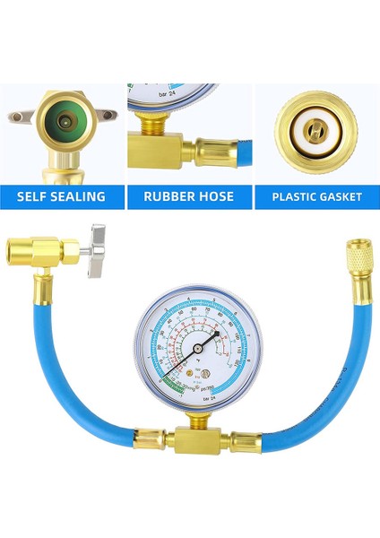 Soğutucu Akışkan Şarj Hortumu ve Göstergesi ve BPV31 Delme Vanası (Yurt Dışından) fırsatları