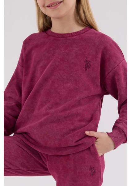 U.s. Polo Assn Eşofman Takımı US2302-4 Fuşya modelleri