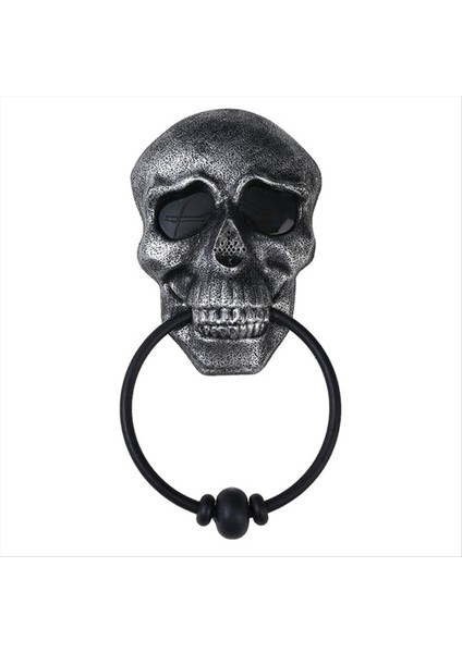 Cadılar Bayramı Zili Kafatası Perili Kapı Zil ile Sesli Işık Göz Topu Korkunç Cadılar Bayramı Partisi Ön Kapı Için B (Yurt Dışından)