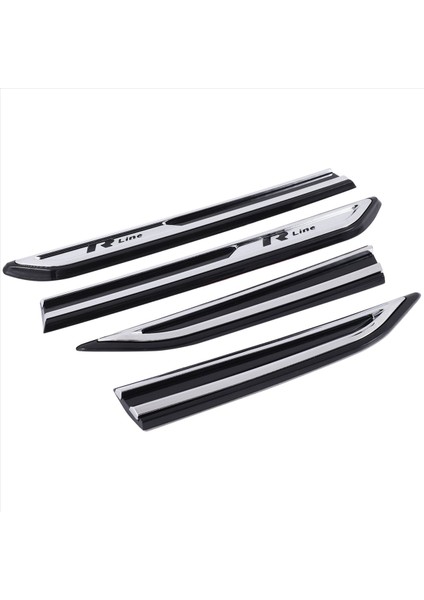 Passat B8 Krom Araç Yan Çamurluk Dekorasyon Çıkartması Araba Çamurluk Trim Aksesuarları (Yurt Dışından)