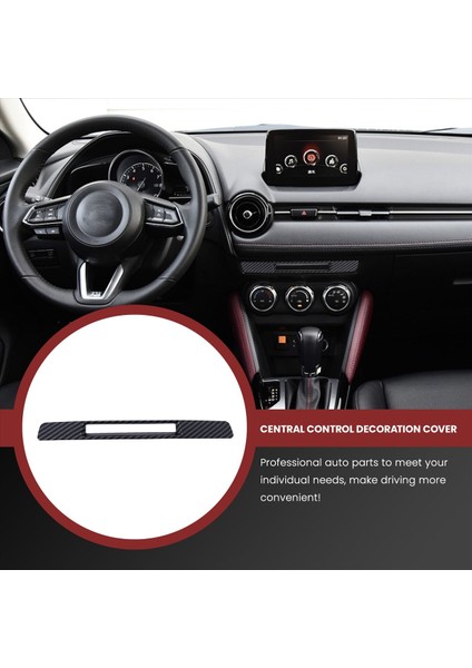 Mazda Cx3 2016 2017 2018 2018 Merkez Konsolu Karbon Fiber Sıvı Kristal Ekran Trim Şeridi Cx-3 Araç Aksesuarları (Yurt Dışından) modelleri