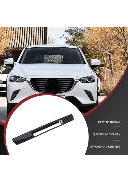 Mazda Cx3 2016 2017 2018 2018 Merkez Konsolu Karbon Fiber Sıvı Kristal Ekran Trim Şeridi Cx-3 Araç Aksesuarları (Yurt Dışından) fırsatları