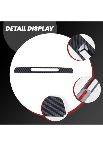 Mazda Cx3 2016 2017 2018 2018 Merkez Konsolu Karbon Fiber Sıvı Kristal Ekran Trim Şeridi Cx-3 Araç Aksesuarları (Yurt Dışından) indirimleri