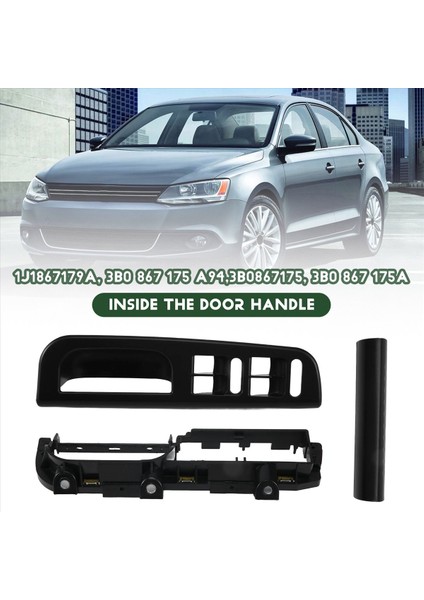 Siyah Ön Sol Switch Çerçevesi ve Tutma Trim ve Braketi - Jetta Bora Golf Mk4 (Yurt Dışından) fırsatları