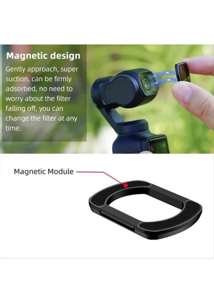 Djı Osmo Pocket 3 Manyetik Tasarım Yıldız 8x Filtre Için Lens Filtre Seti (Yurt Dışından) fiyatları