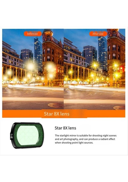 Djı Osmo Pocket 3 Manyetik Tasarım Yıldız 8x Filtre Için Lens Filtre Seti (Yurt Dışından) indirimleri