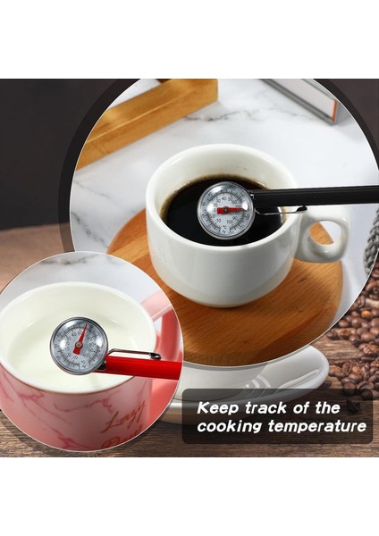 6 Adet Paslanmaz Çelik Mutfak Termometresi Gıda Termometresi (Yurt Dışından) indirimleri