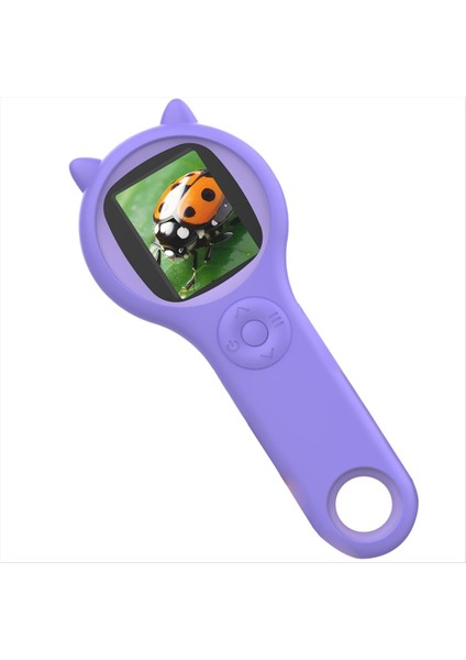 Çocuklar Için Dijital Mikroskop Eğitici Bilim Oyuncakları Mor (Yurt Dışından)