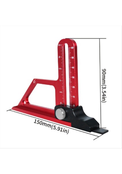 Bıçak Freze Uçlarının Yüksekliğini Ayarlamak Için Ölçüm Ölçer (Yurt Dışından) modelleri