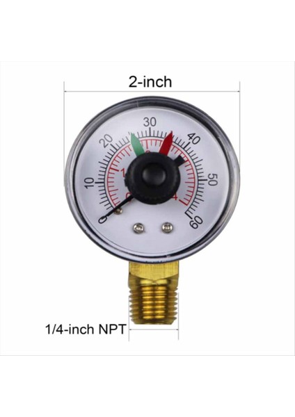 Hayward ve Hcf Serisi Için Uygun ECX271261 Basınç Ölçer (Yurt Dışından) indirimleri