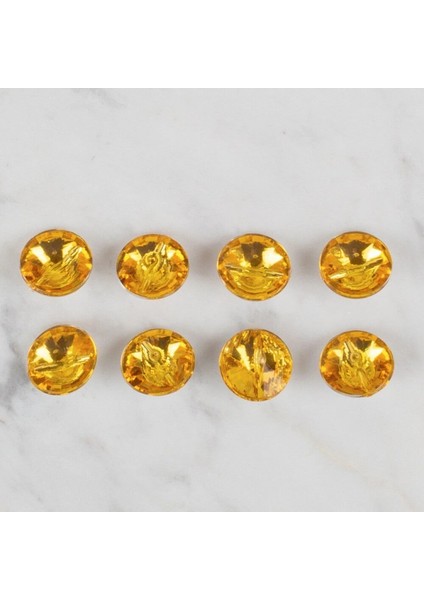 Loren Crafts hardal sarısı 8 li düğme - 206 fiyatları