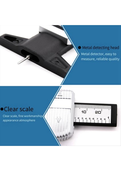 0-25MM/1 Inç Taşınabilir Lastik Diş Derinliği Ölçer Lastik Diş Kontrol Cihazı (Yurt Dışından) fırsatları