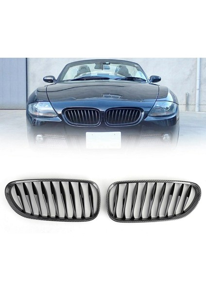 Ön Çit Izgara Izgara Abs Karbon Fiber Bmw Z4 E85 E86 2003-2009 51117117757 51117117758 (Yurt Dışından) fırsatları