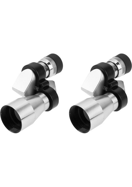 2 Adet 8X20 Köşe Teleskobu Düşük Işık Gece Görüş Cep Monoküler (Yurt Dışından)