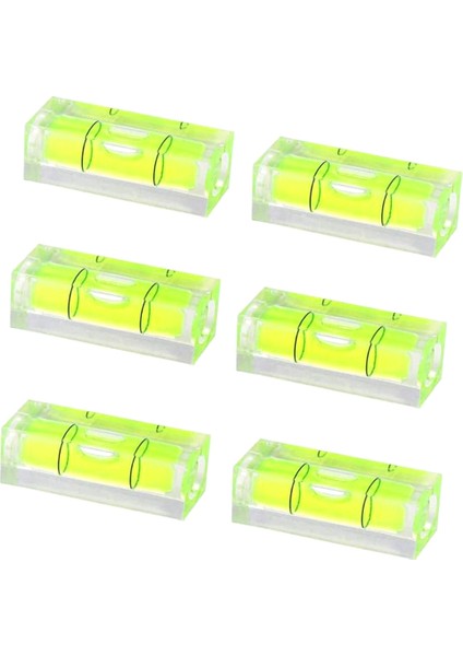 Duvar Çerçeveleri Için 6 Adet 10X10X29MM Kare Su Terazisi (Yurt Dışından)