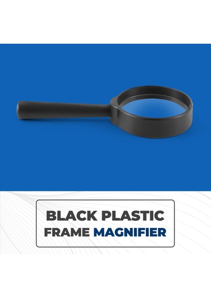 Elde Taşınabilir Siyah Plastik Çerçeve 40 mm Lens 3x Büyüteç Büyüteç (Yurt Dışından) indirimleri