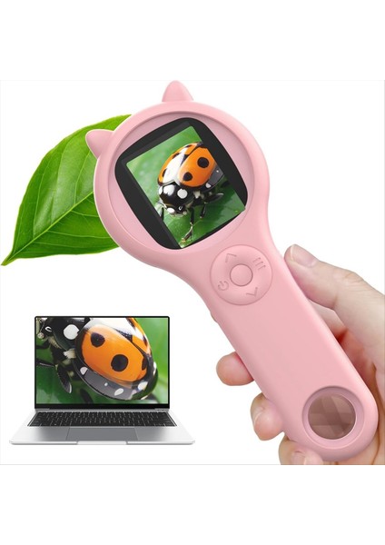 Çocuklar Için Dijital Mikroskop Eğitici Bilim Oyuncakları Pembe (Yurt Dışından) fiyatları