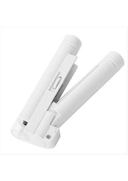 Taşınabilir Cep Mikroskobu 80X 100X Beyaz Mini Büyüteç (Yurt Dışından)