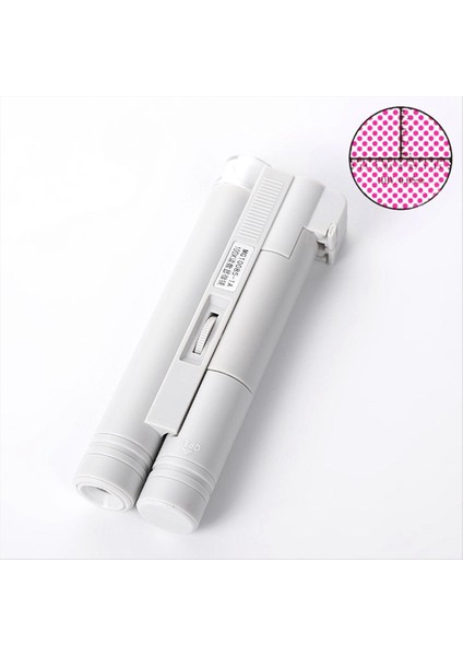 Taşınabilir Cep Mikroskobu 80X 100X Beyaz Mini Büyüteç (Yurt Dışından) fiyatları