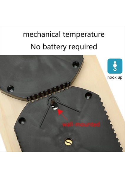 Otel Veya Sauna Odası Için 2'si 1 Arada Ahşap Sauna Higrotermografı (Yurt Dışından) fırsatları