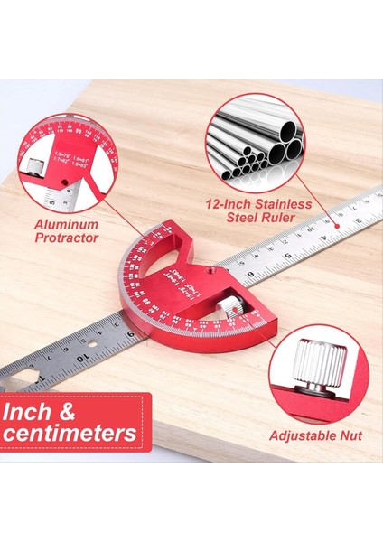 Açı Ölçer Açı Bulucu, Alüminyum Açı Cetveli-Açıölçer (Yurt Dışından) indirimleri