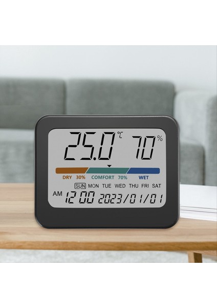 Ev, Ayaklı ve Zamanlı Oda Sıcaklığı Ölçer Nem Monitörü (Yurt Dışından) modelleri