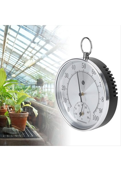 Iç Mekan Dış Mekan Analog Sıcaklık Nem Ölçer HT9100 (Yurt Dışından) fırsatları