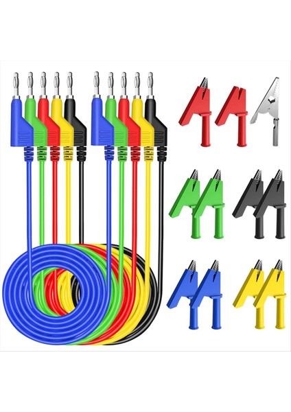 Istiflenebilir Muzdan Muz Fişine Esnek Kablo, Elektrik Test Kabloları (Yurt Dışından)