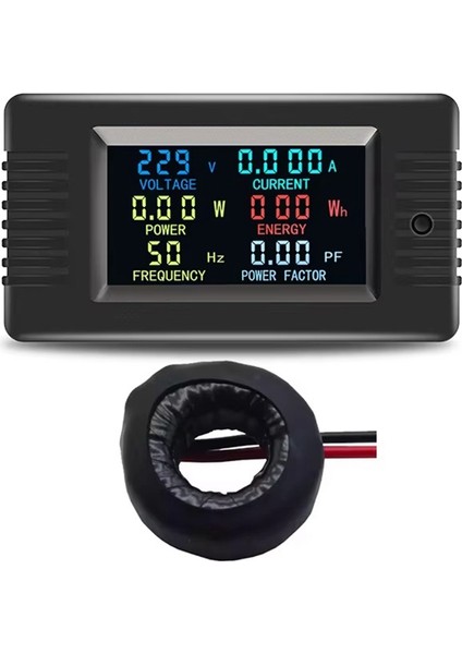 Peacefair PZEM-022 Dijital Akıllı Enerji Ölçer 63A (Yurt Dışından)