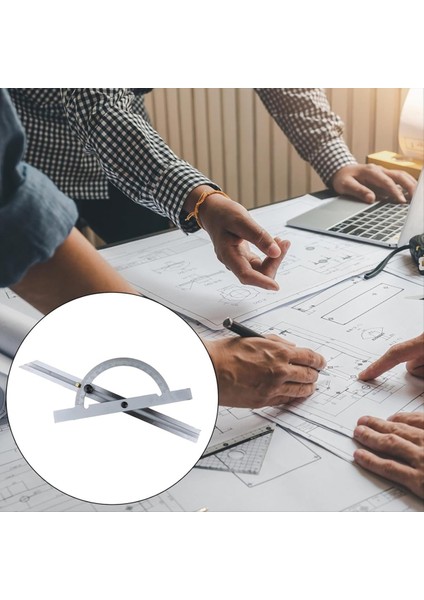 Karbon Çelik Açı Ölçer 10-170 Derece Ayarlanabilir Açılar (Yurt Dışından) indirimleri