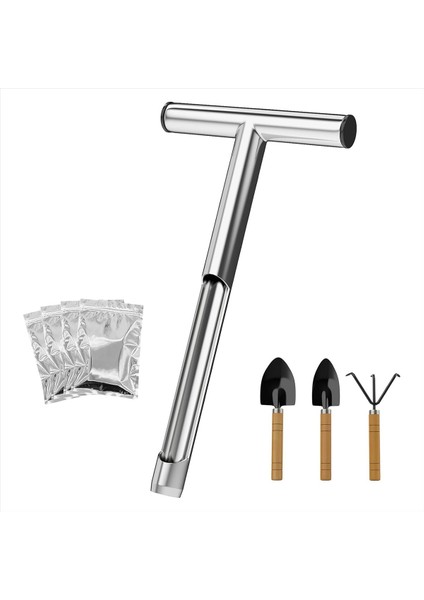 Çim Çiftlik Golf Sahası Için 12 Inç T Tipi Saplı Toprak Sondası Çubuğu (Yurt Dışından)