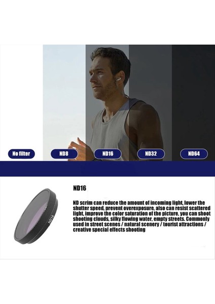 INSTA360 GO3S Nd8 ND16 ND32 ND64 Lens Filtresi Için Kamera Lens Filtresi (Yurt Dışından) modelleri
