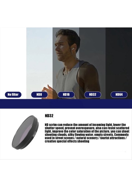 INSTA360 GO3S Nd8 ND16 ND32 ND64 Lens Filtresi Için Kamera Lens Filtresi (Yurt Dışından) fırsatları