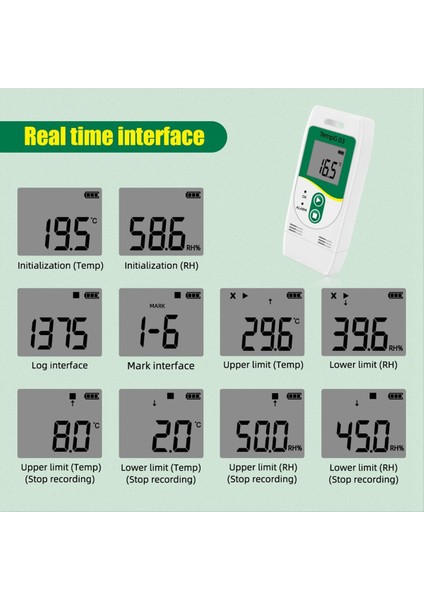 TEMPG03 USB Sıcaklık ve Nem Veri Kaydedici (Yurt Dışından) indirimleri