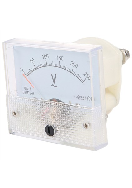 Analog 85L1 Ac 250 V Panel Metre Voltmetre Ölçüm Cihazı (Yurt Dışından)