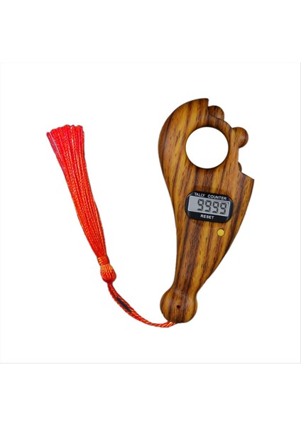 Döner Tesbih LED Dijital Sayaçlı Taşınabilir Parmak C (Yurt Dışından)