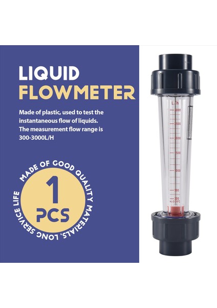 Lzs-25 Debimetre Plastik Boru Tipi 300-3000L/H Su Debimetresi (Yurt Dışından) fırsatları