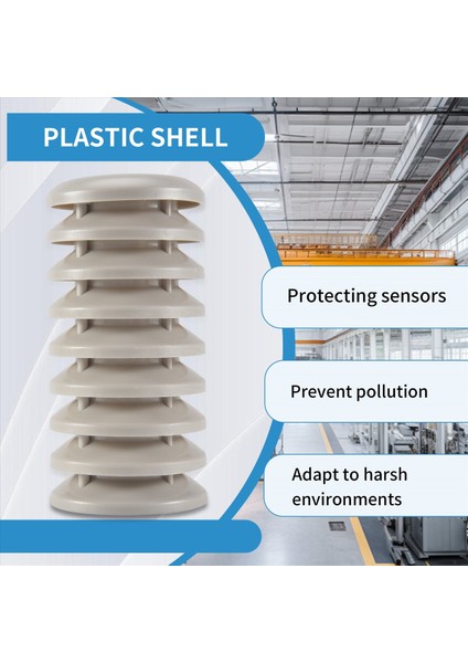 Termo Higro Sensörü Için Beyaz Plastik Dış Kalkan, Yedek Parça (Yurt Dışından) indirimleri