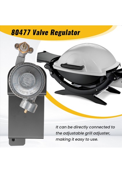Weber Q100 Q120 Serisi Gazlı Izgaralar Için 80477 Valf Regülatörü (Yurt Dışından) fırsatları