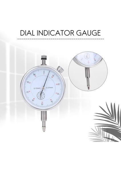 Kadran Göstergesi Ölçer 0-10MM Metre 0,01 Çözünürlük Eşmerkezlilik Testi (Yurt Dışından) fiyatları