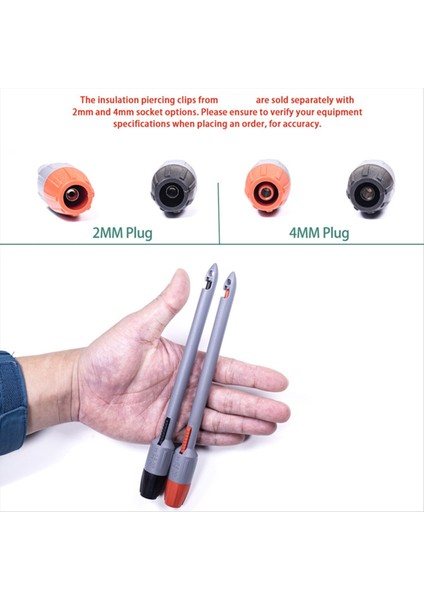 Yalıtım Delme Klipsi Seti, Muz Fiş Bağlantıları, 2mm (Yurt Dışından) modelleri