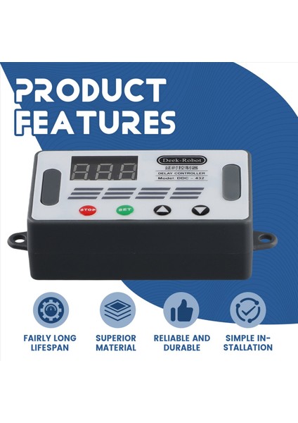 Deek-Robot DDC-432 Çift Mos LED Dijital Gecikme Kontrol Cihazı (Yurt Dışından) fırsatları