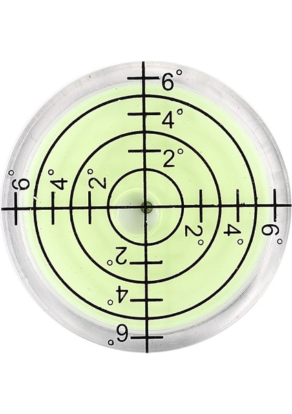 32*7mm Akrilik Boğa Gözü Su Terazisi Aksesuarları, Yeşil (Yurt Dışından)