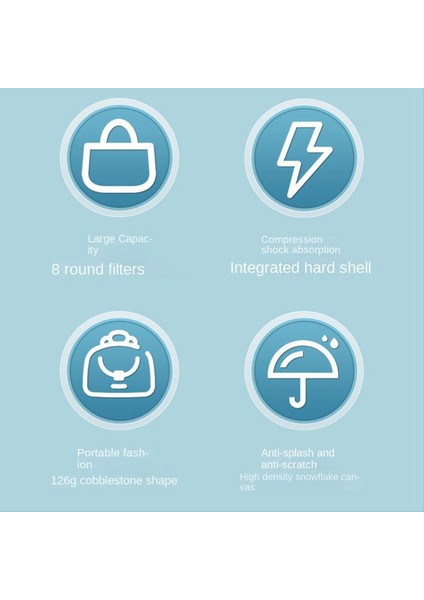 8 Cepli Çok Fonksiyonlu Dairesel Lens Filtresi (Yurt Dışından)