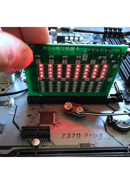 Pcı-E 16X 8x Pcı Express Slot Test Kartı ve Işık Test Cihazı (Yurt Dışından) fırsatları