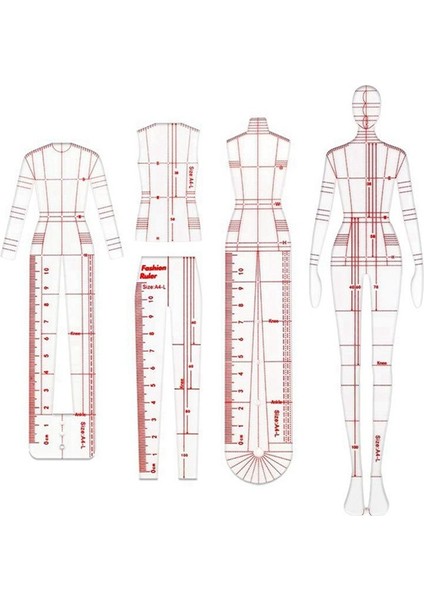 Moda Illüstrasyon Cetveli Eskiz Şablonu Dikiş Cetveli, B (Yurt Dışından) indirimleri