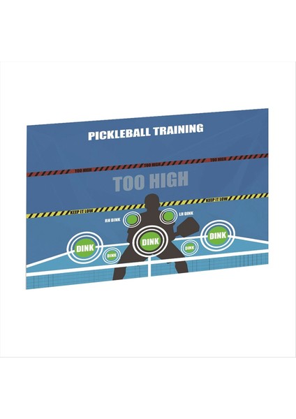 Pickleball Eğitim Uygulama Duvar Çıkartmaları Pickleball Dink Bloknot (Yurt Dışından) fiyatları