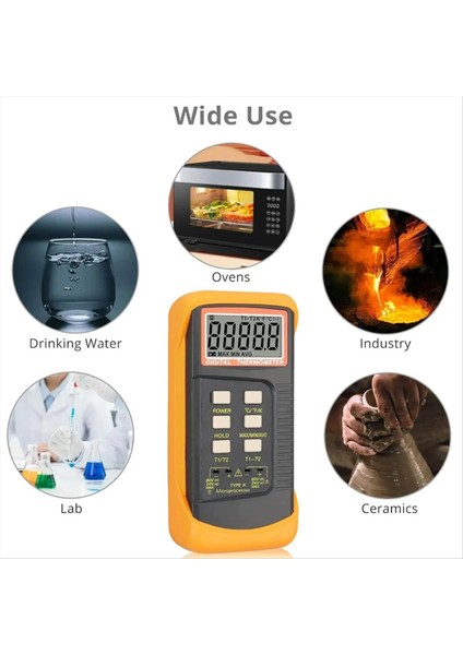 Hassas Sıcaklık Ölçümü Izleme Isı Ölçer (Yurt Dışından) fırsatları